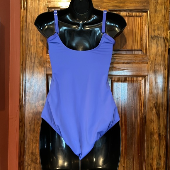 Royal Blue Jantzen One Piece Swimsuit - Picture 6 of 11